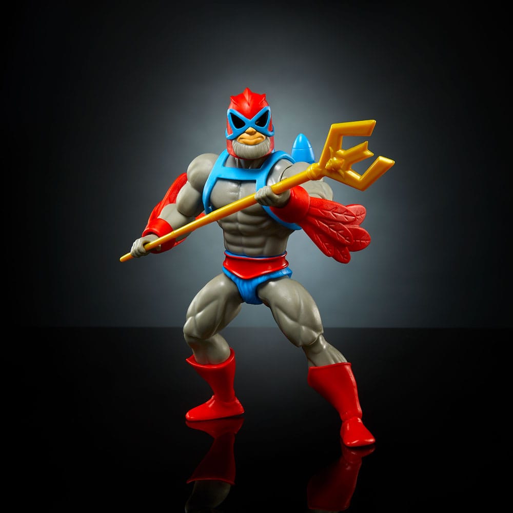 Masters of the Universe Origins Actionfigur Cartoon Collection: Stratos 14 cm