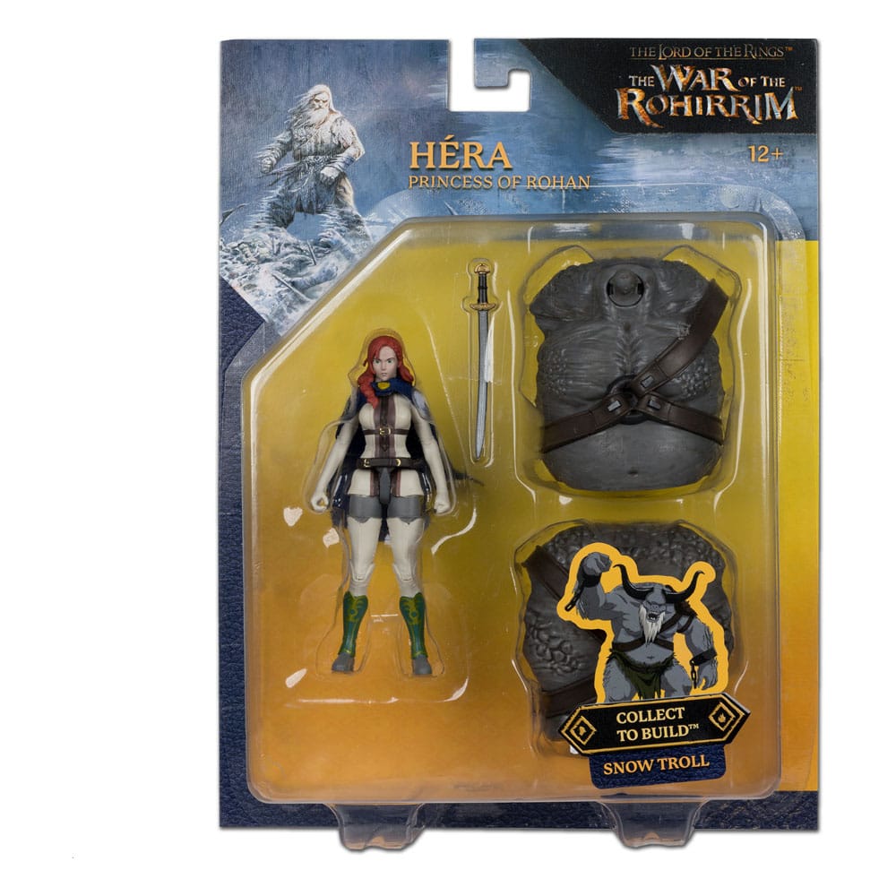 Der Herr der Ringe: Die Schlacht der Rohirrim Build-A Actionfiguren 10 cm (BAF: Snow Troll) Sortiment (4)
