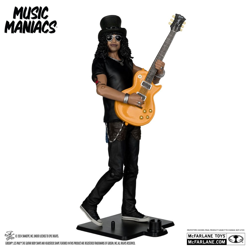 Music Maniacs Rock Actionfigur Slash 15 cm