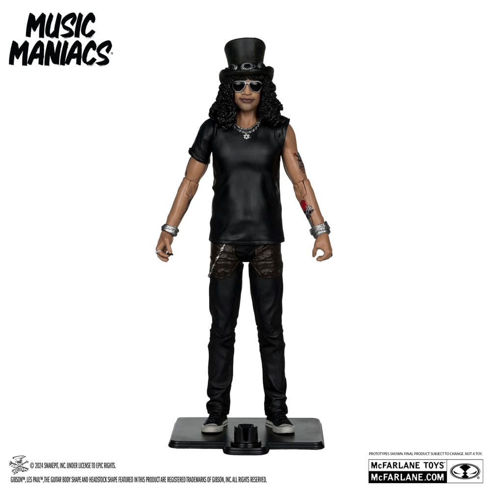 Music Maniacs Rock Actionfigur Slash 15 cm