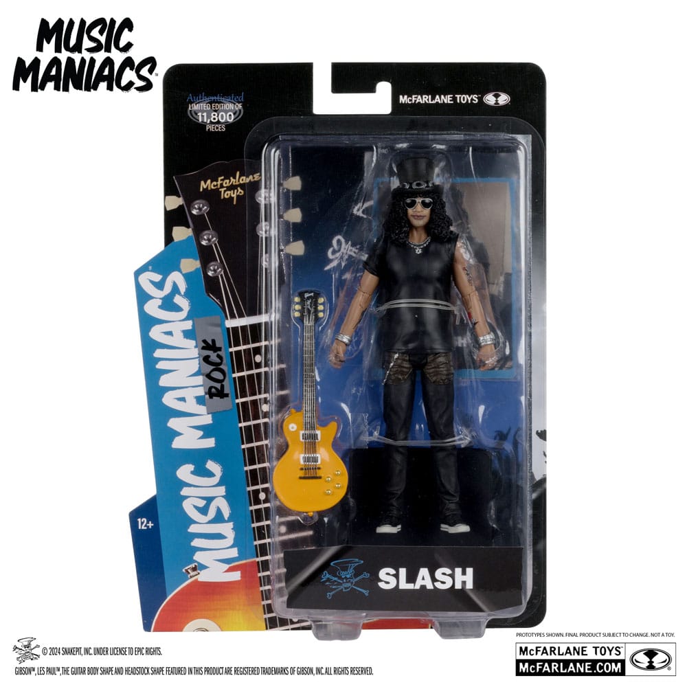 Music Maniacs Rock Actionfigur Slash 15 cm