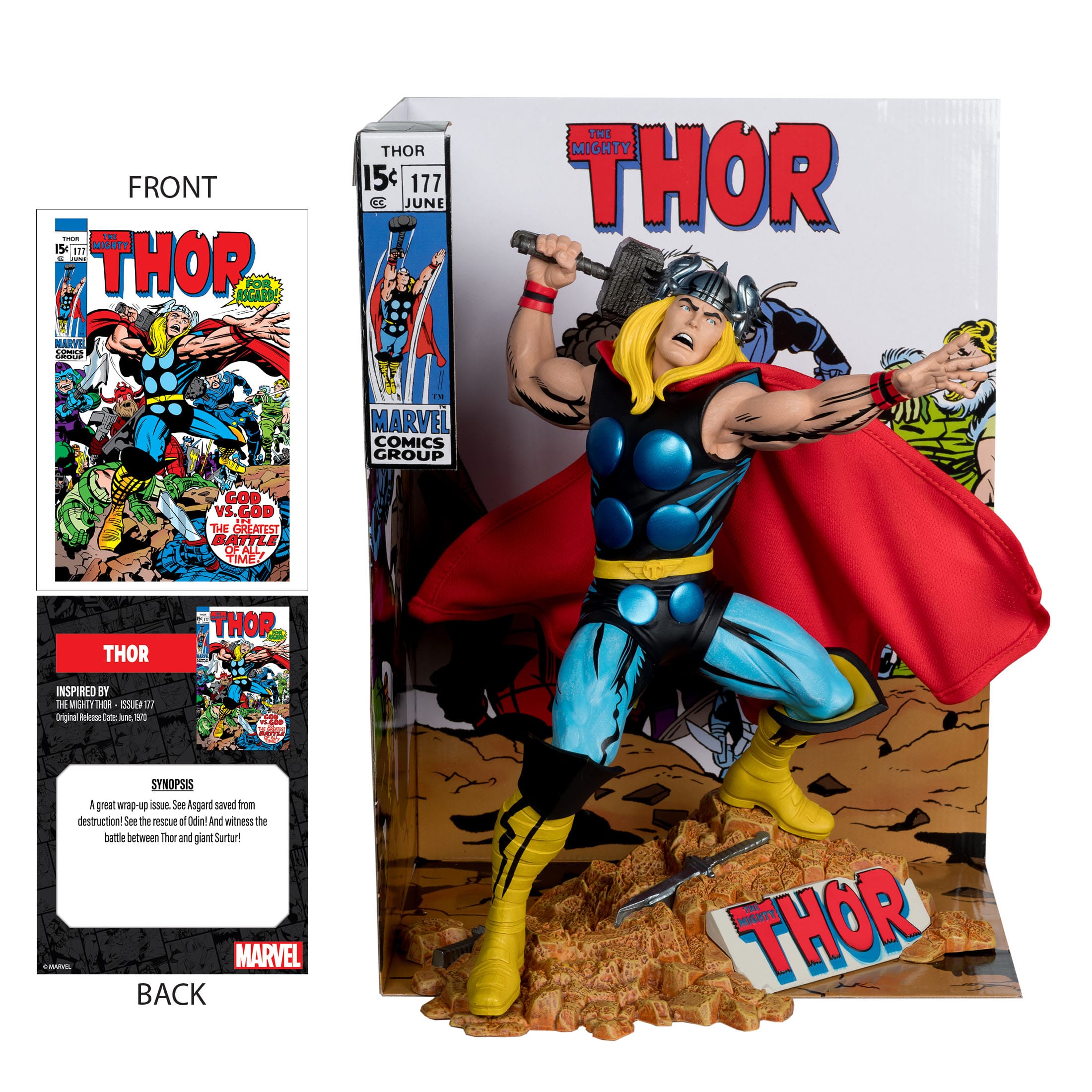Marvel Collection PVC Statue 1/6 Thor (The Might Thor #177) 26 cm
