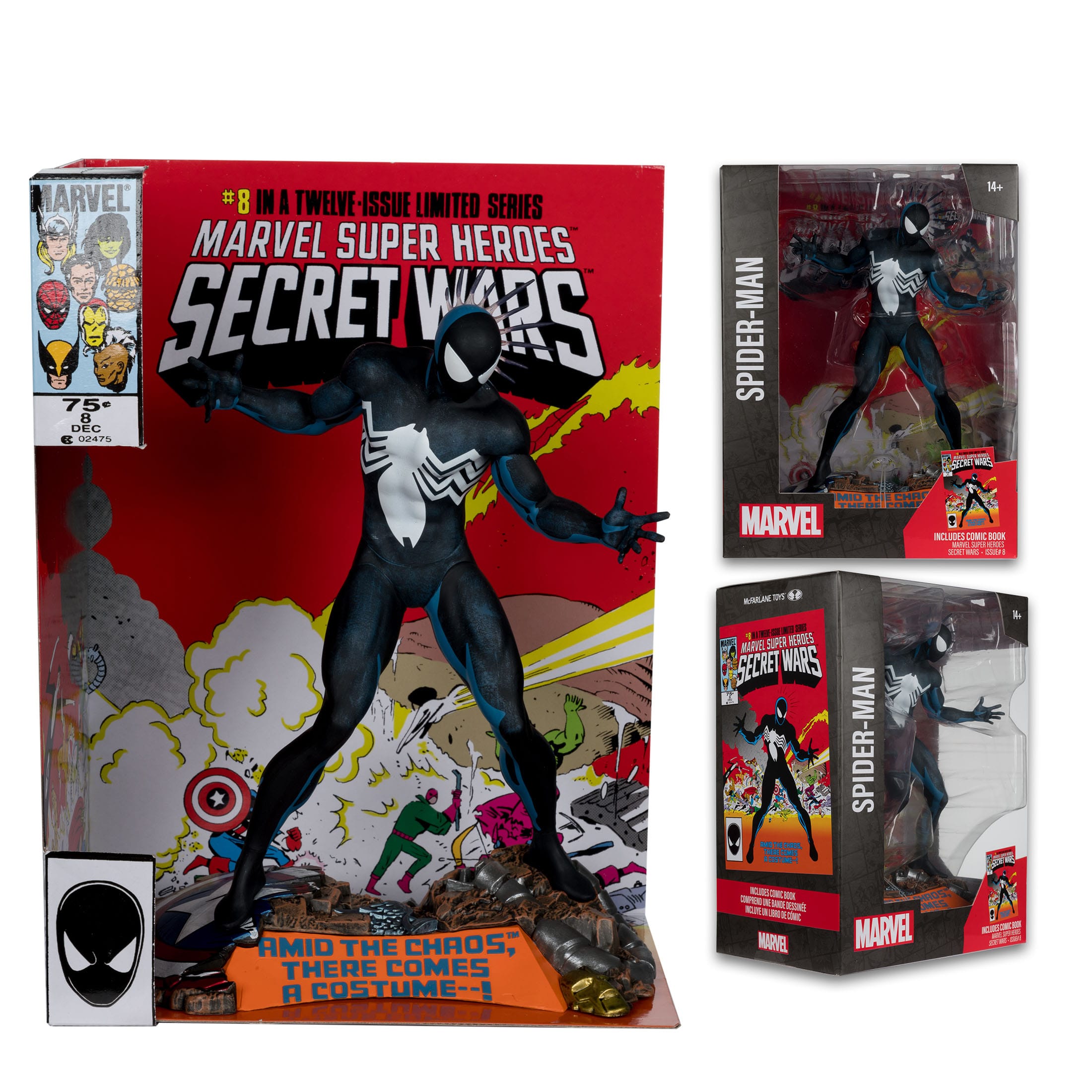 Marvel Collection PVC Statue 1/6 Spider-Man (Marvel Super Heroes Secret Wars #8) 27 cm