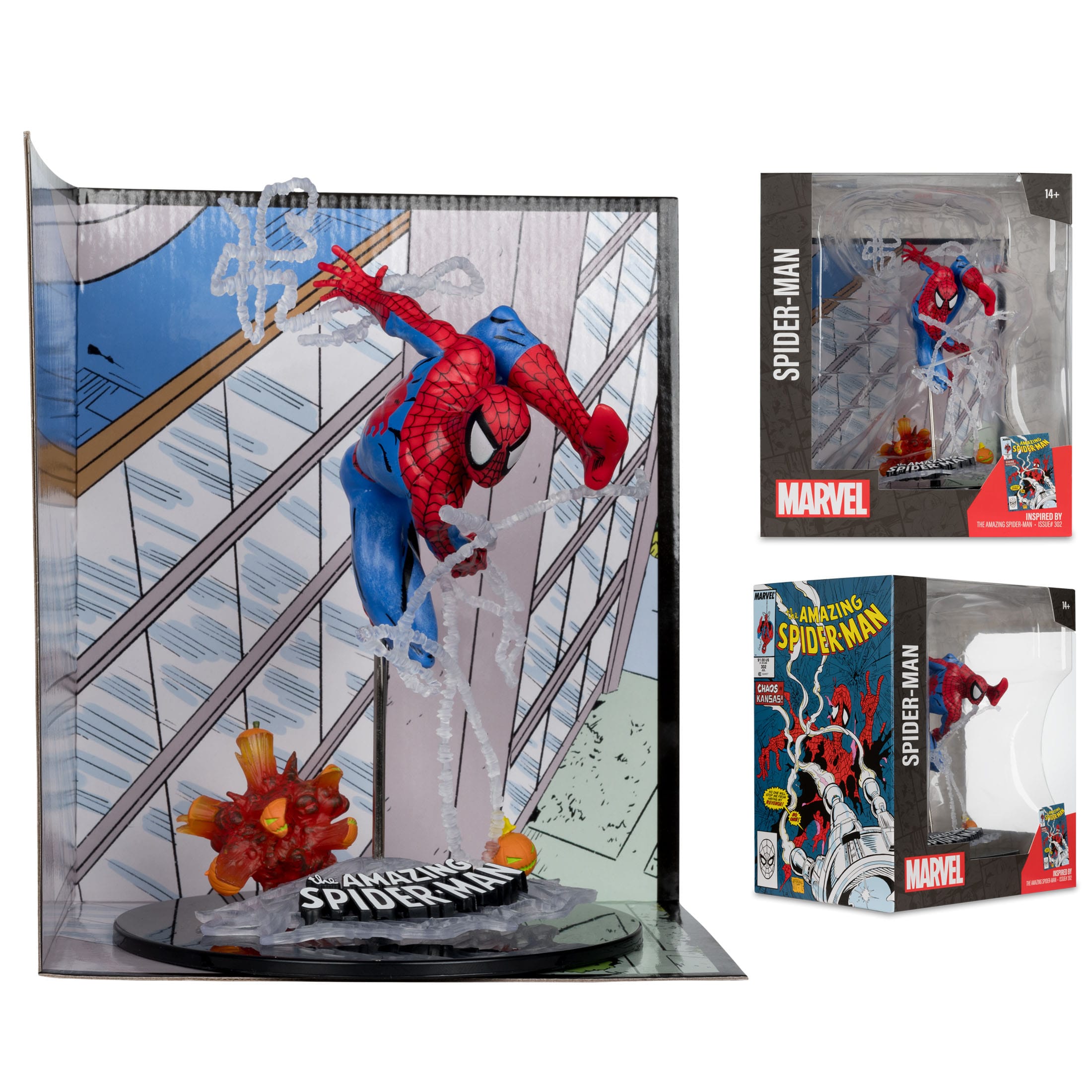Marvel Collection PVC Statue 1/10 Spider-Man (The Amazing Spider-Man #302) 17 cm
