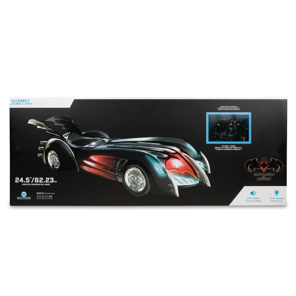 Batman & Robin DC Multiverse Fahrzeug Batmobile 63 cm