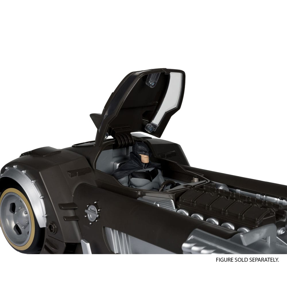 DC Multiverse Fahrzeug White Knight Batmobile (Gold Label) 18 cm