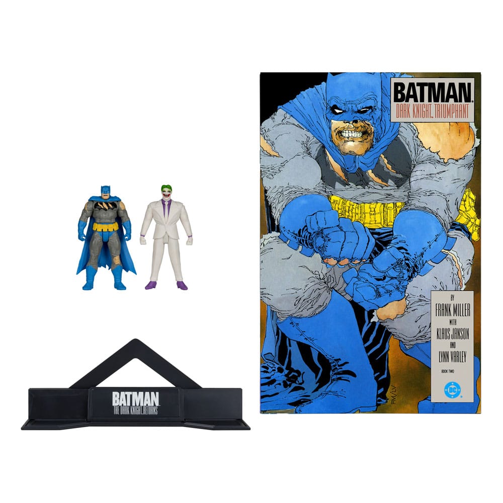 DC Direct Page Punchers Actionfiguren 2er-Pack Batman & The Joker (Batman: The Dark Knight Returns) 8 cm
