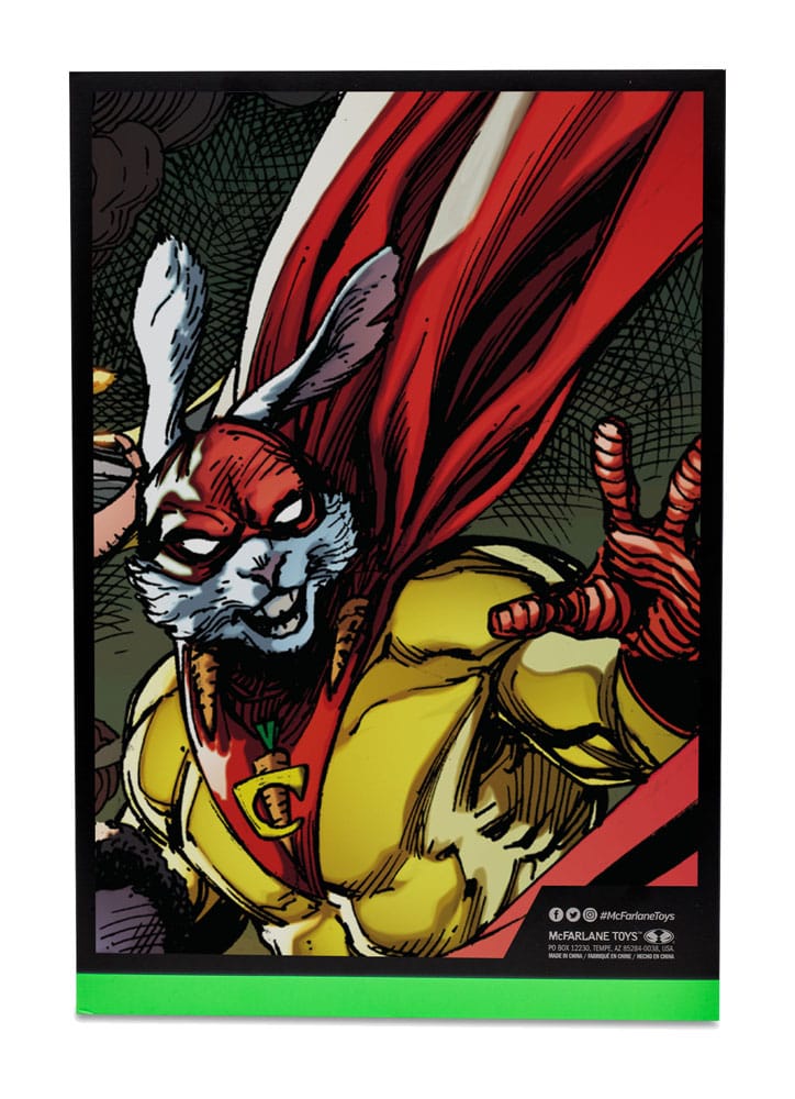 DC Multiverse Actionfigur Captain Carrot (Justice League Incarnate) Glow In The Dark Edition (Gold Label) 18 cm
