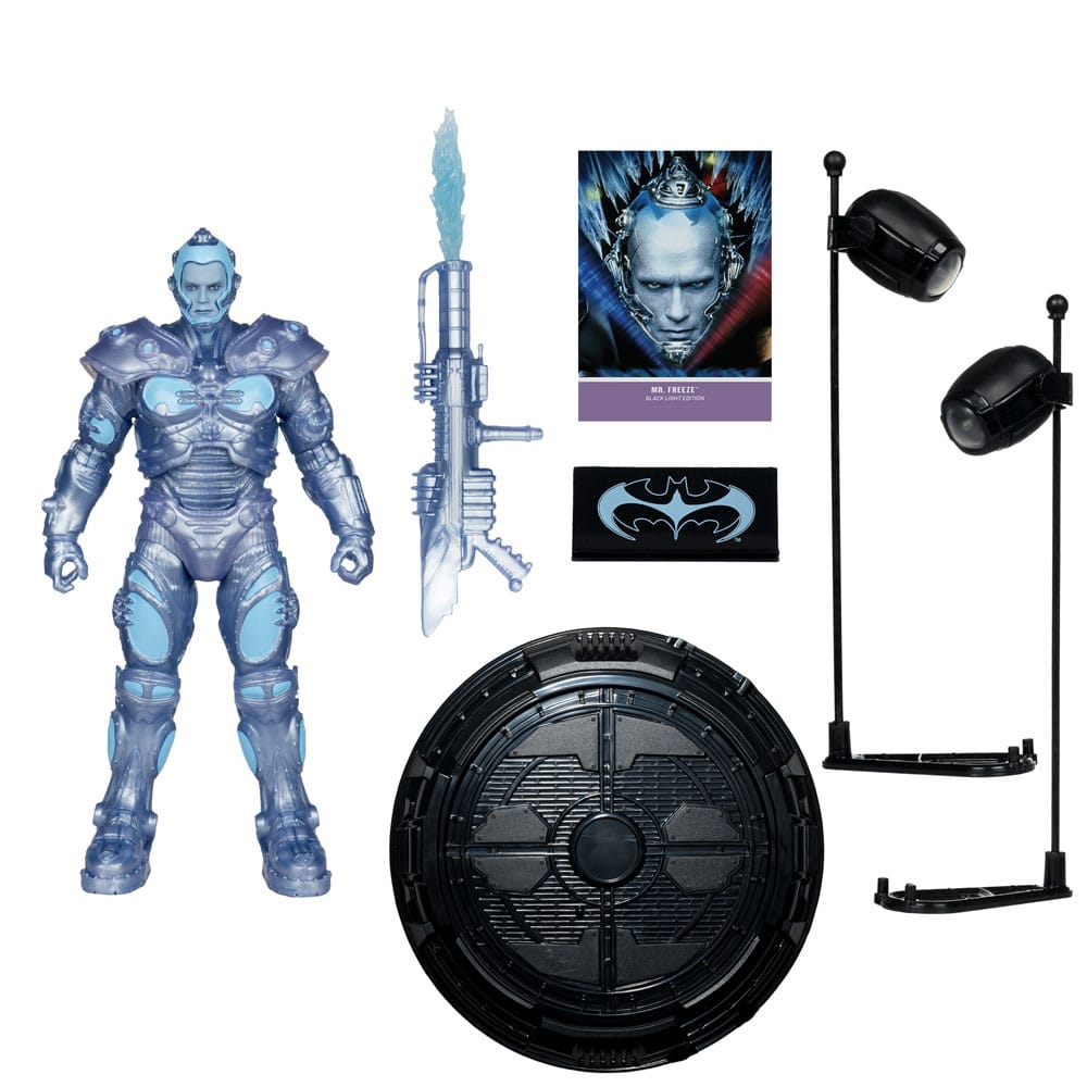 Batman & Robin DC Multiverse Actionfigur Mr. Freeze (Black Light Edition) (Gold Label) 18 cm