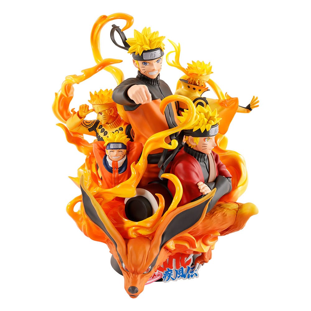 Naruto Shippuden Petitrama DX PVC Mini-Statue Naruto 01 15 cm