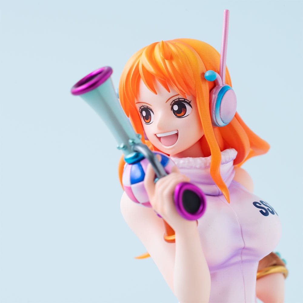 One Piece Portrait Of Pirates PVC Statue Nami Evolutionary History 25 cm