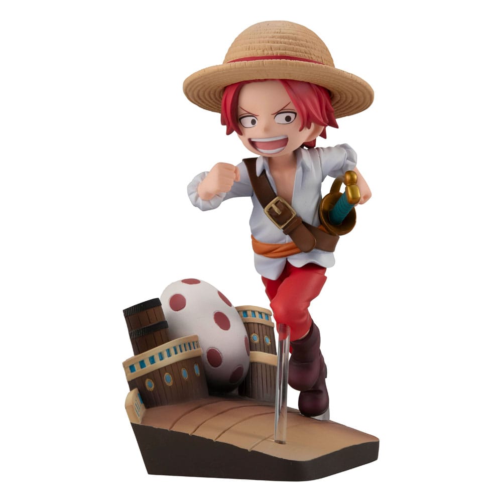 One Piece G.E.M. Serie PVC Statue Shanks Run! Run! Run! 13 cm