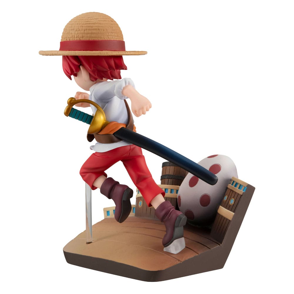 One Piece G.E.M. Serie PVC Statue Shanks Run! Run! Run! 13 cm
