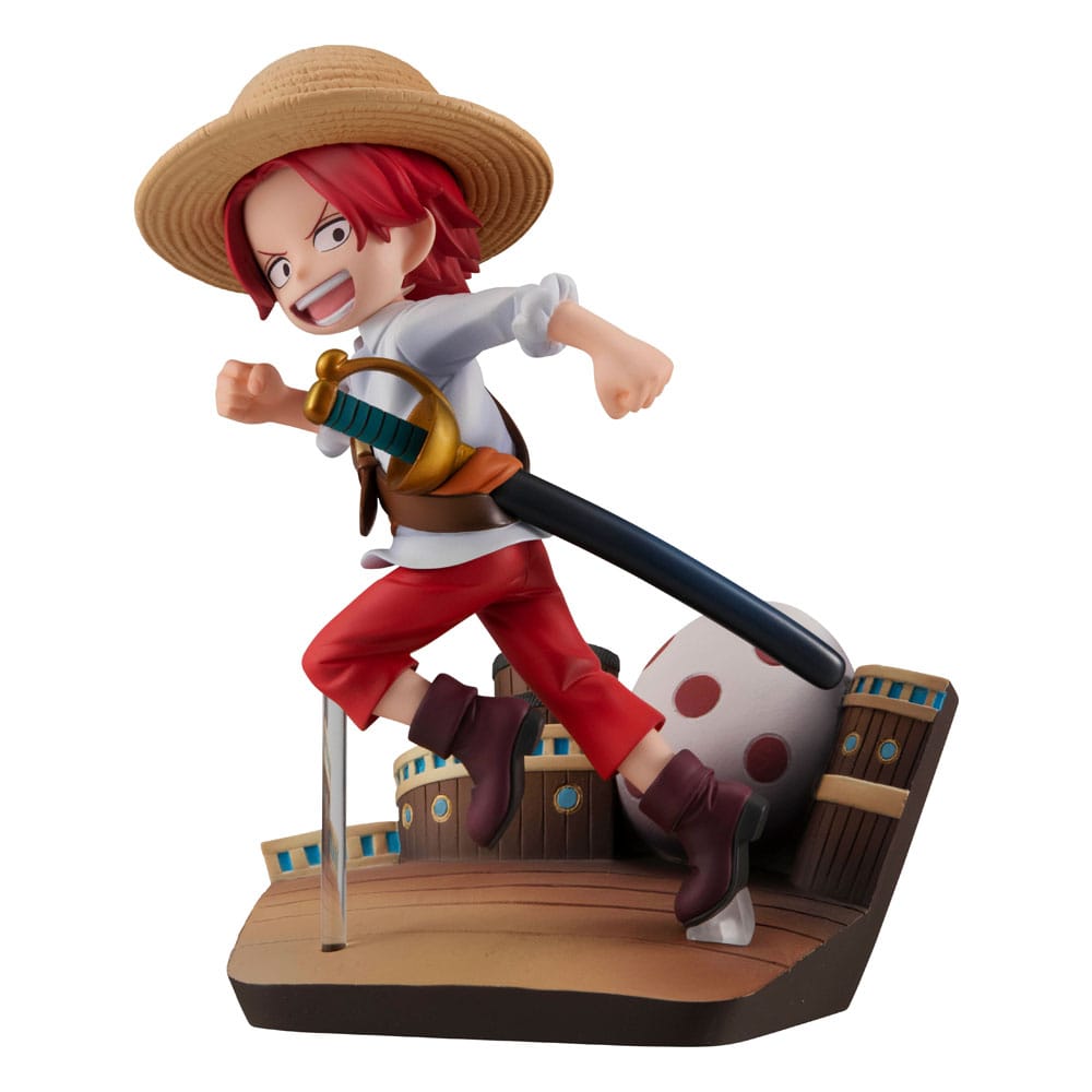 One Piece G.E.M. Serie PVC Statue Shanks Run! Run! Run! 13 cm