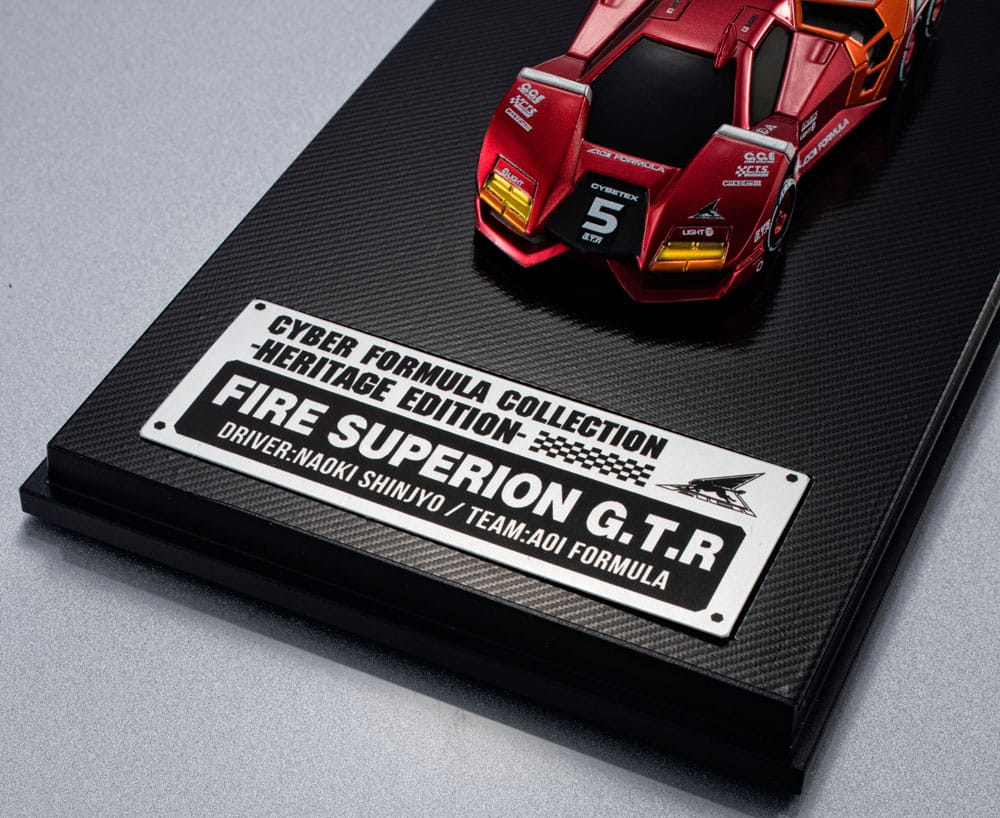 Future GPX Cyber Formula Fahrzeug 1/18 Fire Superion G.T.R Heritage Edition 14 cm
