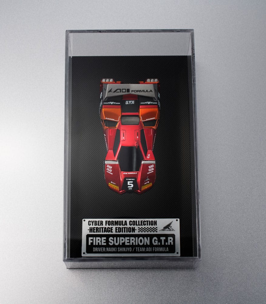 Future GPX Cyber Formula Fahrzeug 1/18 Fire Superion G.T.R Heritage Edition 14 cm