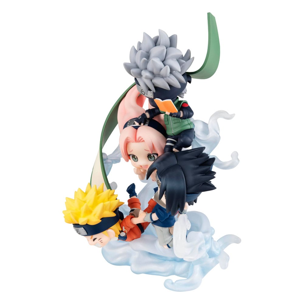 Naruto Shippuden FigUnity PVC Mini-Statue Gather here, Team 7 13 cm