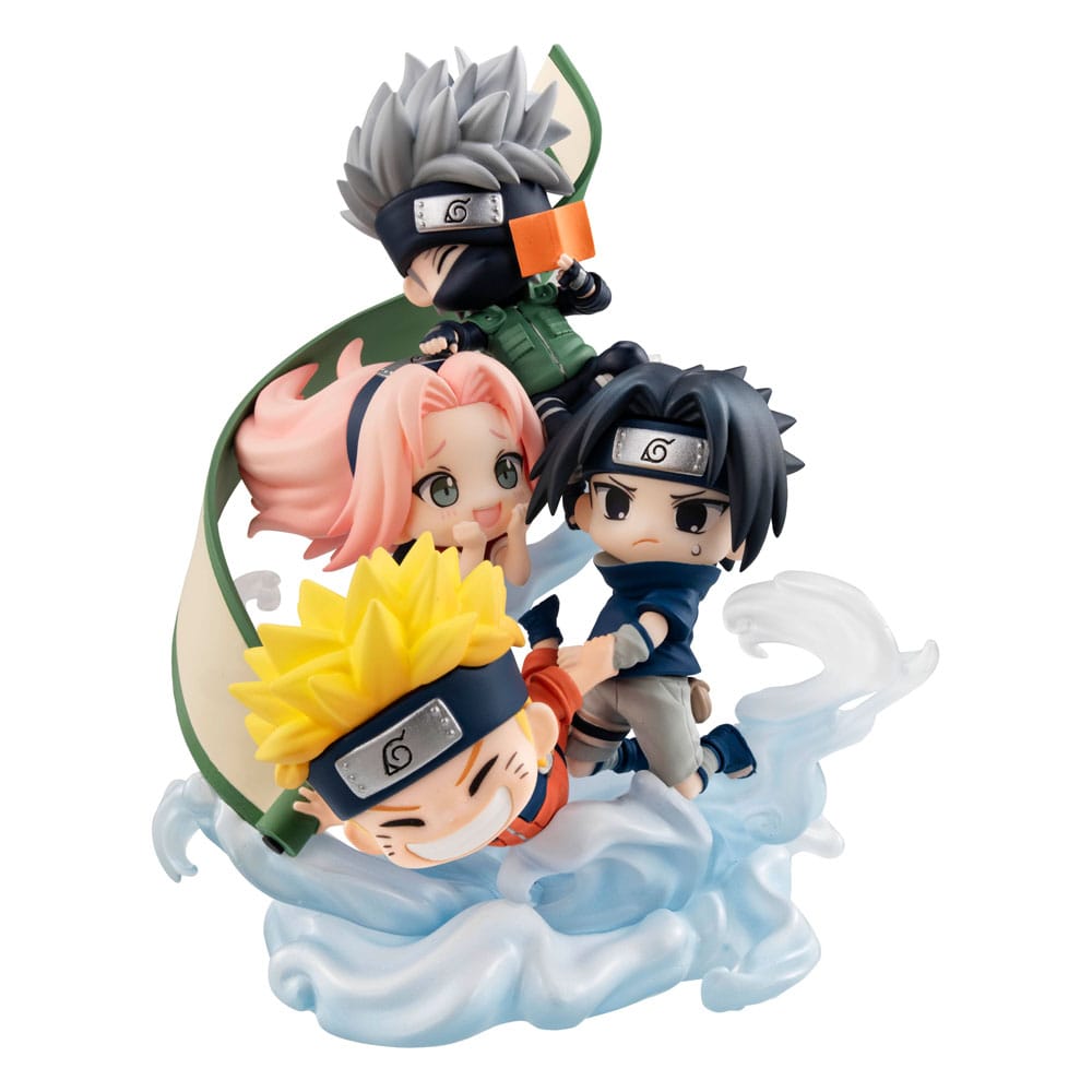 Naruto Shippuden FigUnity PVC Mini-Statue Gather here, Team 7 13 cm