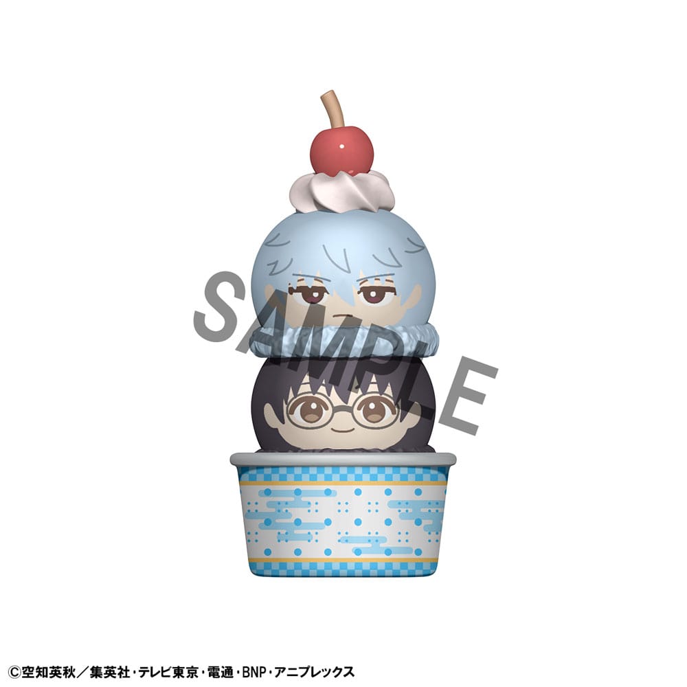 Gintama Tsumichen Stack up & Change Sammelfiguren 8 cm Sortiment (6)