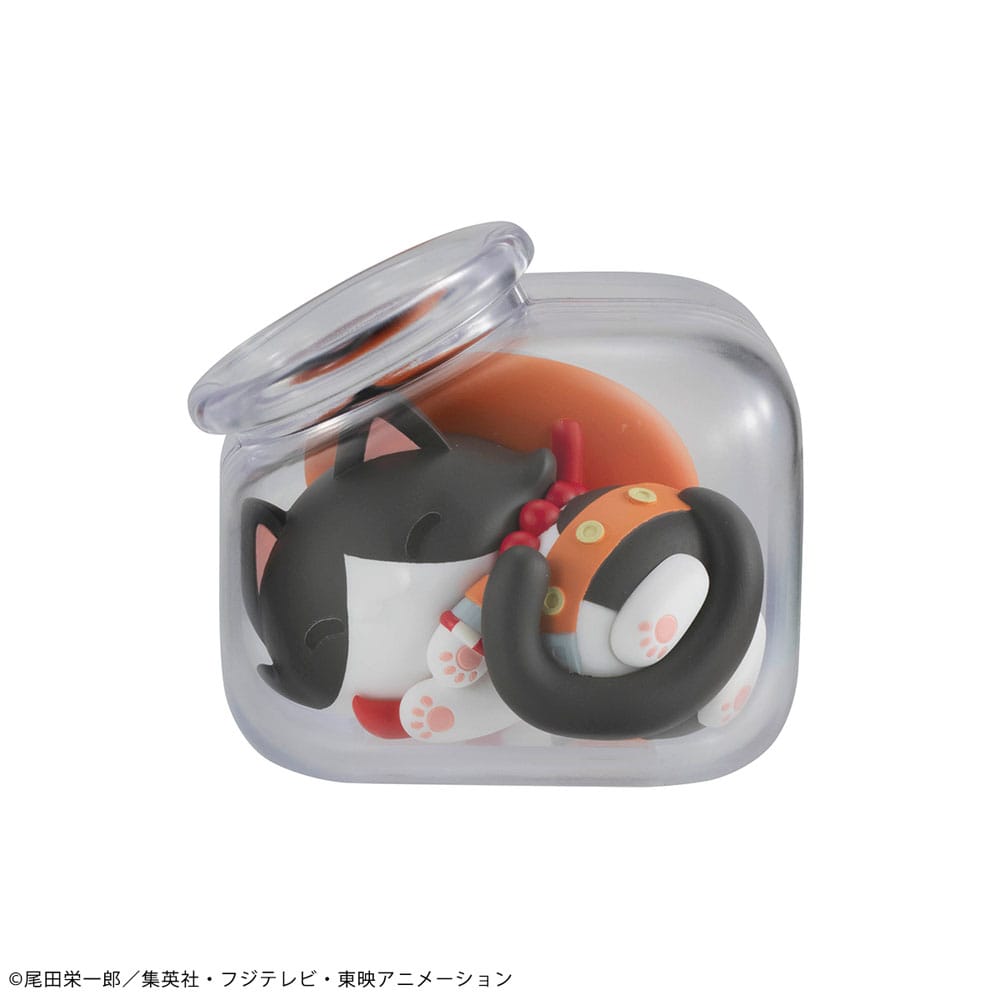 One Piece Mega Cat Project Sammelfiguren Good Night NyanPieceNyan! 3 cm Sortiment (8)