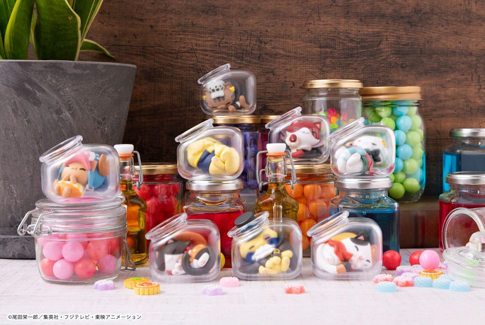 One Piece Mega Cat Project Sammelfiguren Good Night NyanPieceNyan! 3 cm Sortiment (8)