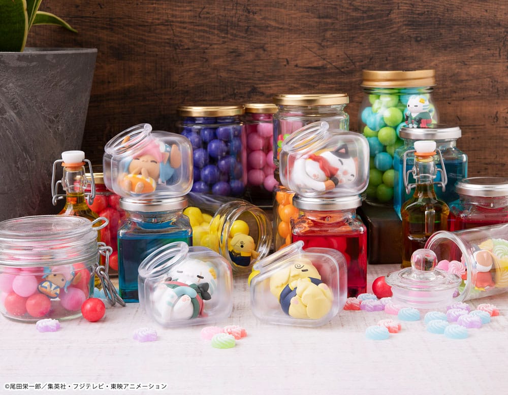 One Piece Mega Cat Project Sammelfiguren Good Night NyanPieceNyan! 3 cm Sortiment (8)