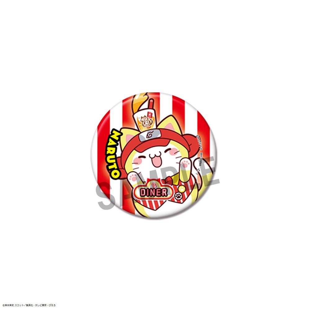 Naruto Mega Cat Project Nyaruto! Metall Ansteck-Buttons 5 cm Sortiment (16)