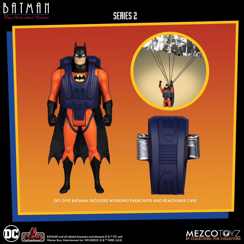 Batman: The Animated Series 2 5 Points Actionfiguren Deluxe Box Set 9 cm