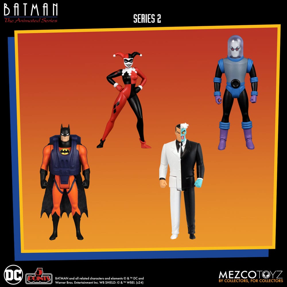 Batman: The Animated Series 2 5 Points Actionfiguren Deluxe Box Set 9 cm
