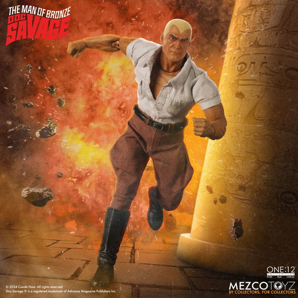 Doc Savage Actionfigur 1/12 Doc Savage Deluxe Edition 18 cm