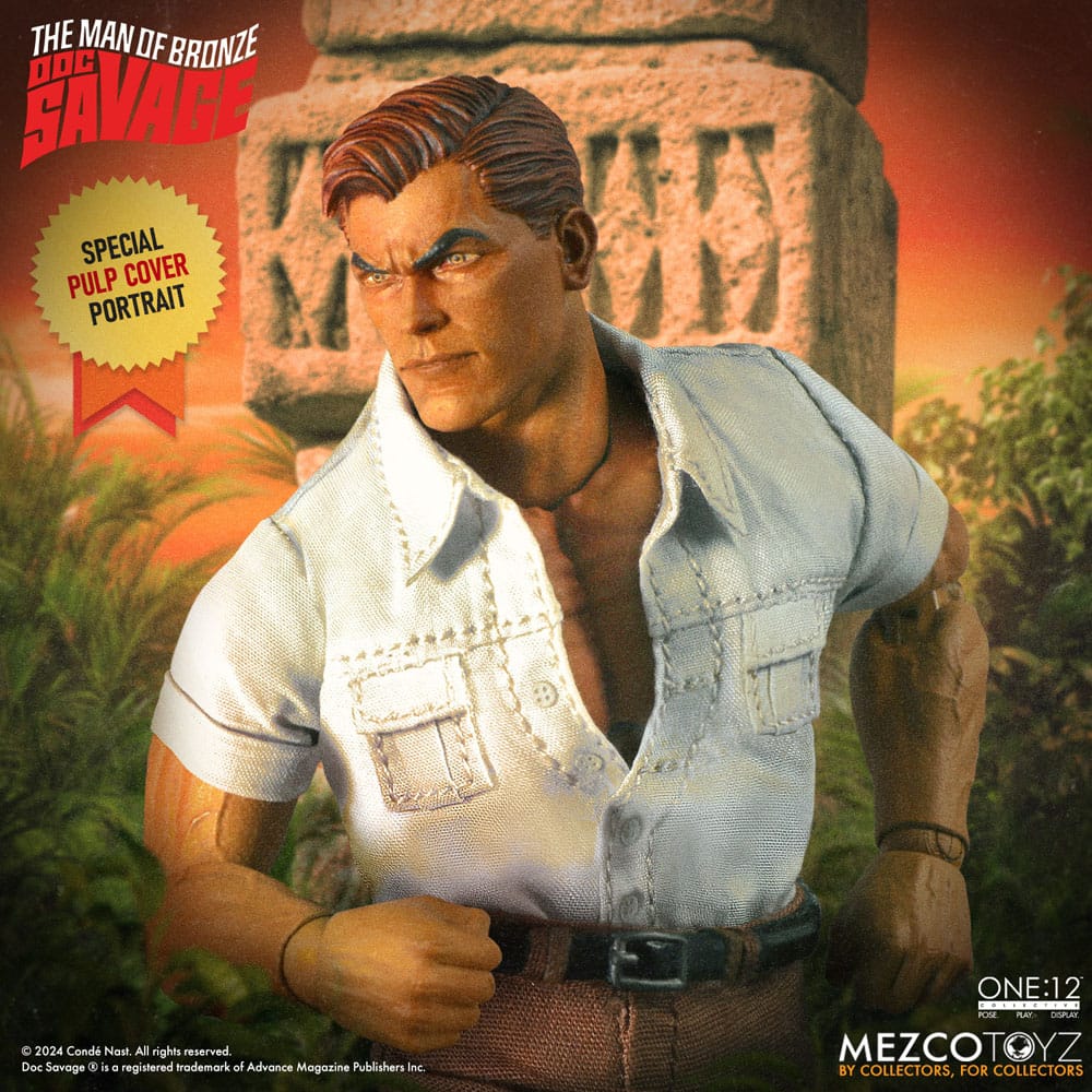 Doc Savage Actionfigur 1/12 Doc Savage Deluxe Edition 18 cm