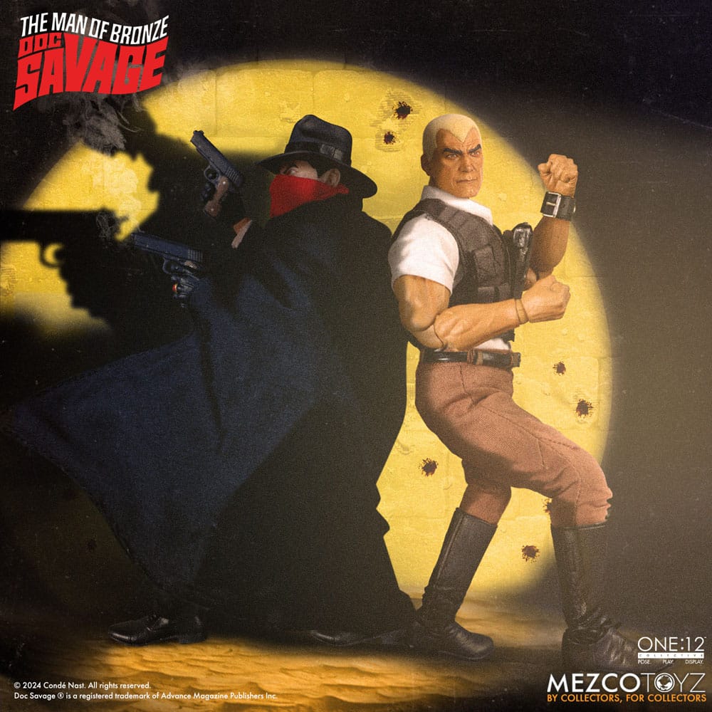 Doc Savage Actionfigur 1/12 Doc Savage Deluxe Edition 18 cm