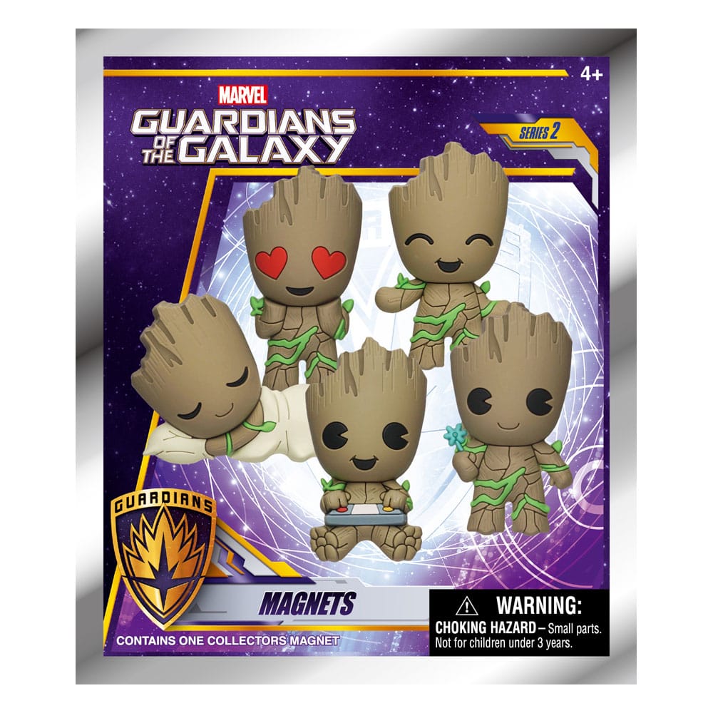 Guardian of the Galaxy 3D Magnete Groot Series 2 Display (12)