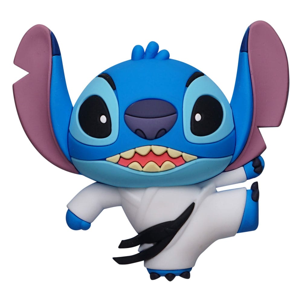 Lilo & Stitch Relief-Magnet Stitch Taekwondo