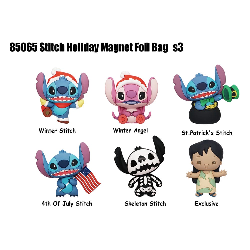 Lilo & Stitch 3D Magnete Series 3 Display (12)