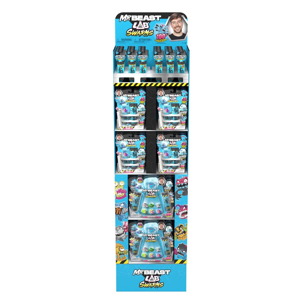 Mr. Beast Lab Swarms Minifiguren 3 cm Display (50)