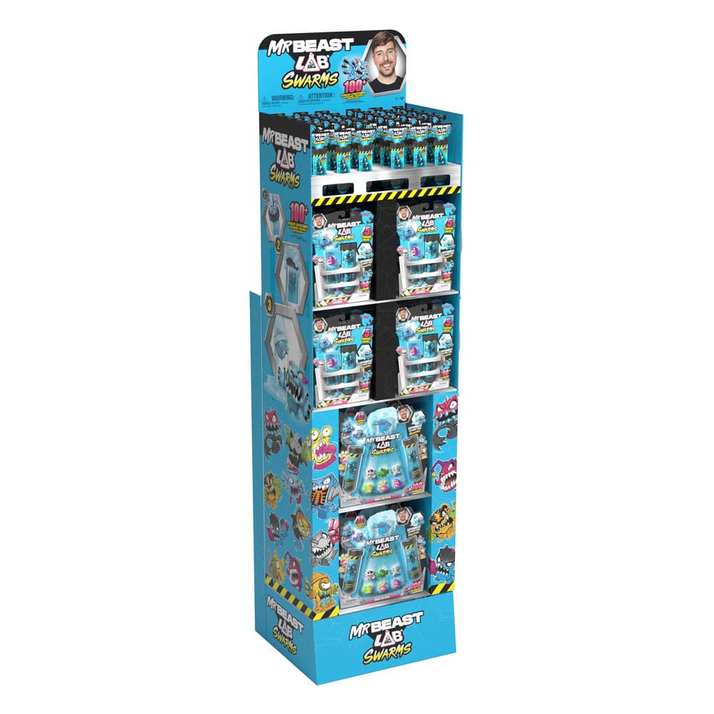 Mr. Beast Lab Swarms Minifiguren 3 cm Display (50)