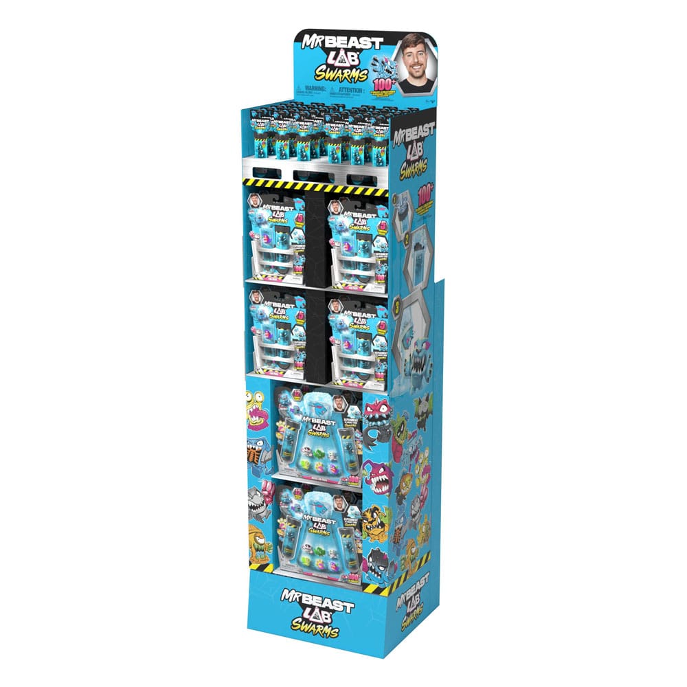Mr. Beast Lab Swarms Minifiguren 3 cm Display (50)