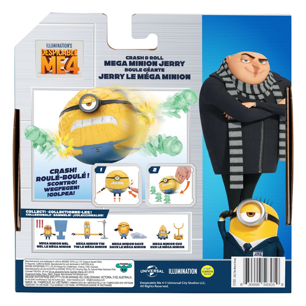 Ich - Einfach Unverbesserlich 4 Mega Minion Actionfigur Jerry