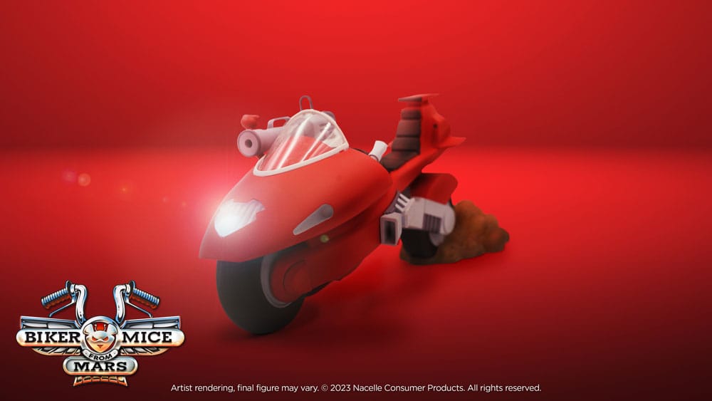 Biker Mice From Mars Fahrzeug Vinnie's Radical Rocket Sled 25 cm