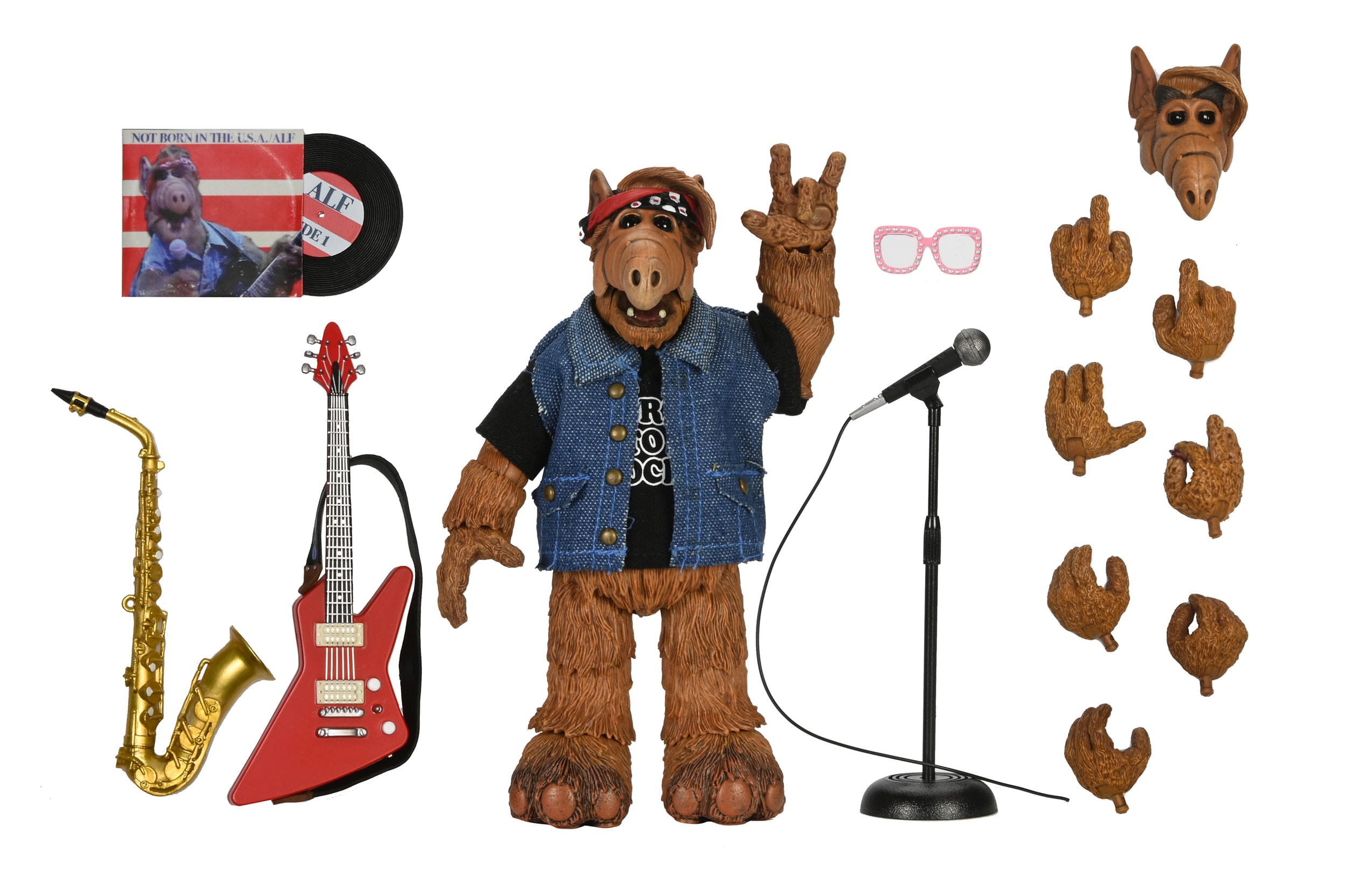 Alf Actionfigur Ultimate Born to Rock Alf 18 cm