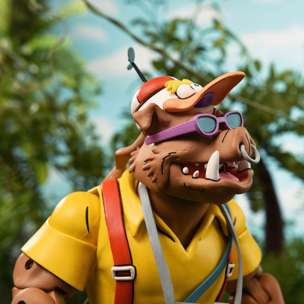 Teenage Mutant Ninja Turtles (Cartoon 1980) Actionfiguren 2er-Pack Vacation Bebop and Rocksteady 18 cm