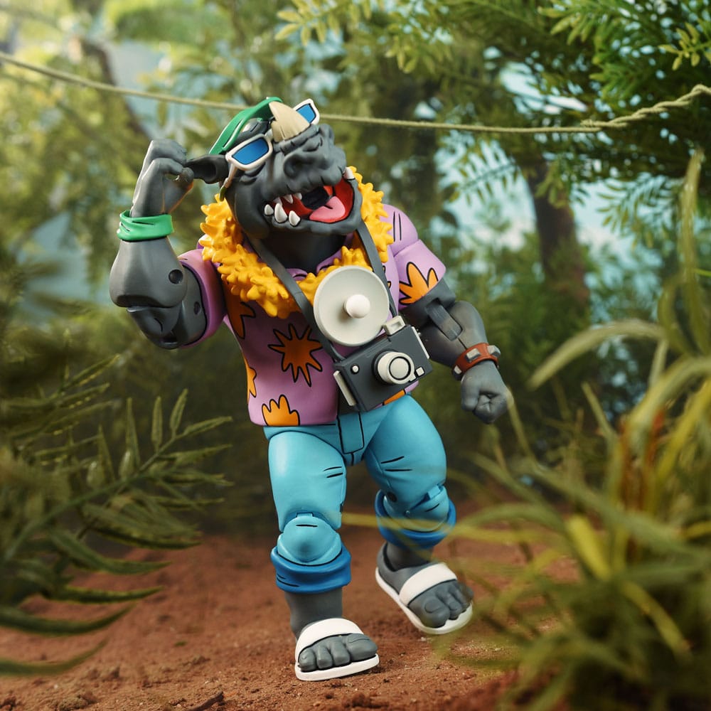 Teenage Mutant Ninja Turtles (Cartoon 1980) Actionfiguren 2er-Pack Vacation Bebop and Rocksteady 18 cm