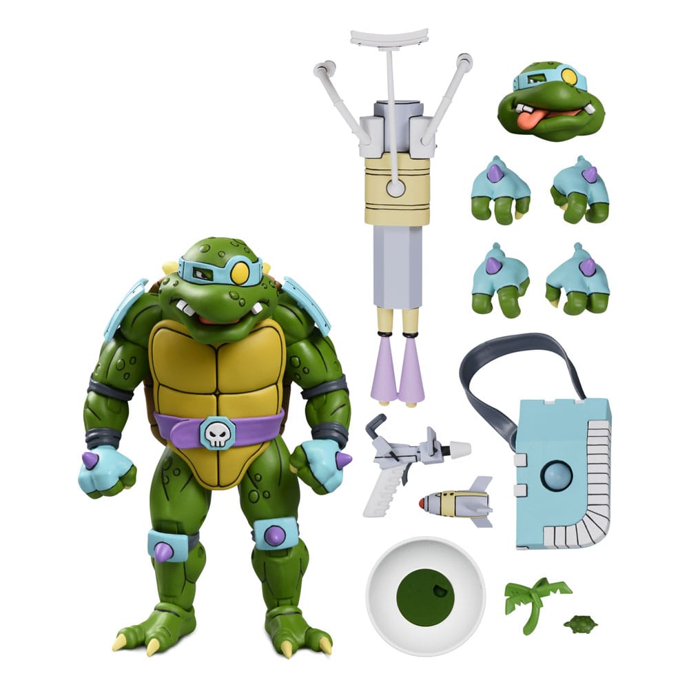 Teenage Mutant Ninja Turtles (Cartoon 1980) Ultimate Actionfigur Slash 18 cm