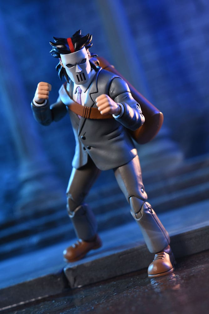 Teenage Mutant Ninja Turtles (Cartoon) Actionfiguren 2er-Pack Business Suit Casey Jones & Split Foot Soldier 18 cm