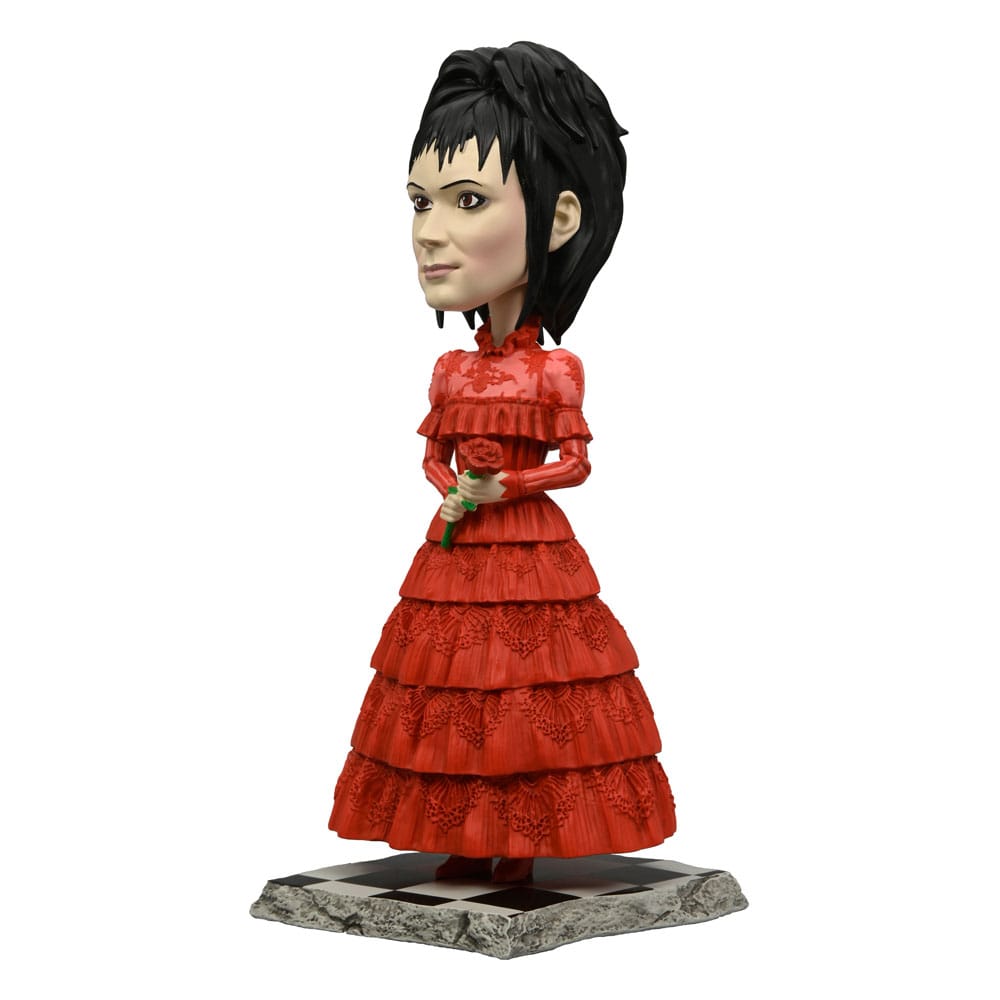 Beetlejuice Beetlejuice Head Knocker Wackelkopf-Figur Lydia Wedding 20 cm
