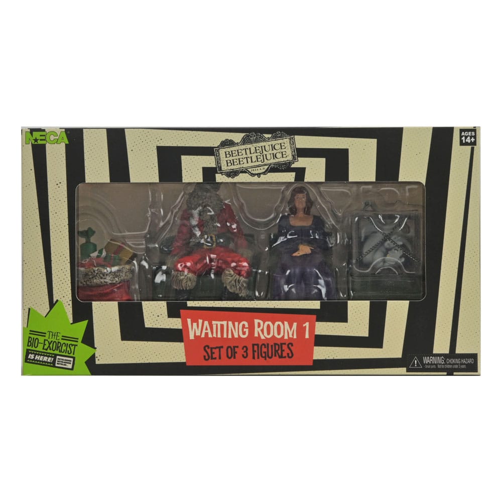 Beetlejuice Beetlejuice Figuren 3er-Pack Waiting Room 1 10 cm
