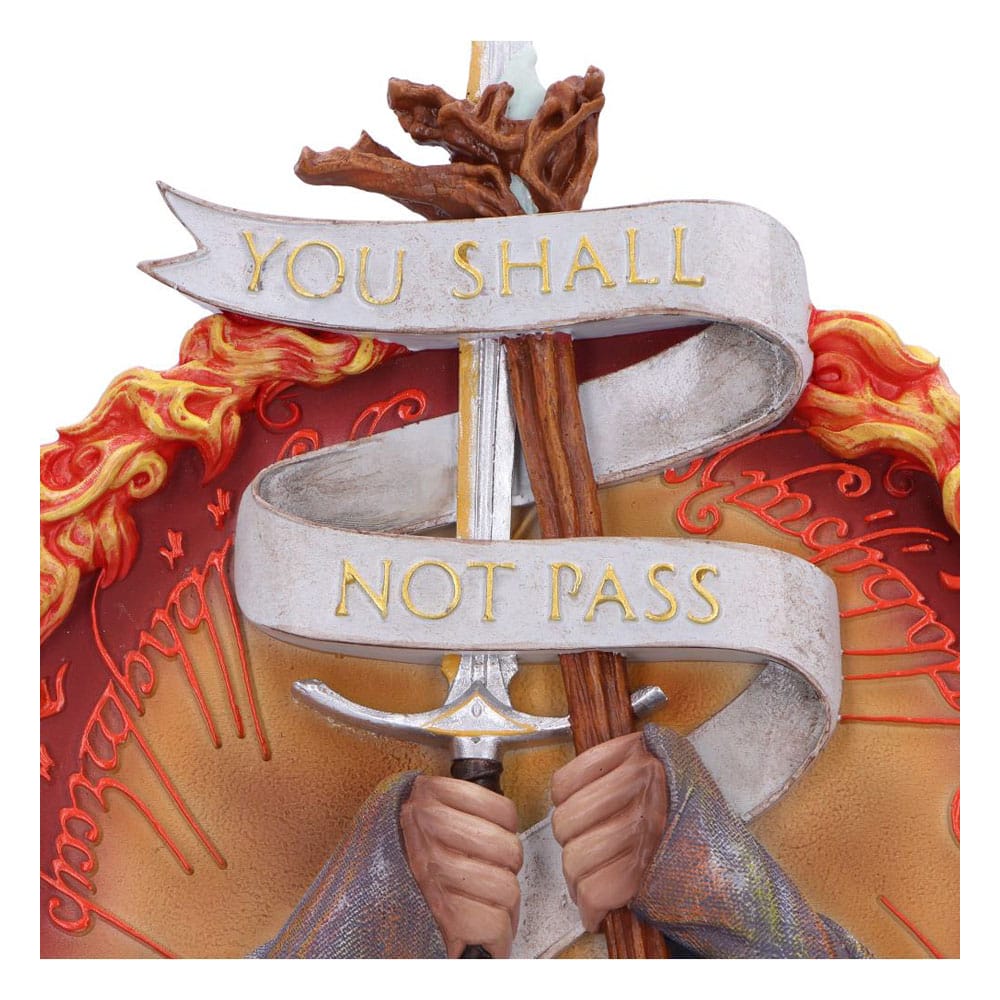 Der Herr der Ringe Wandschmuck You Shall Not Pass 30 cm