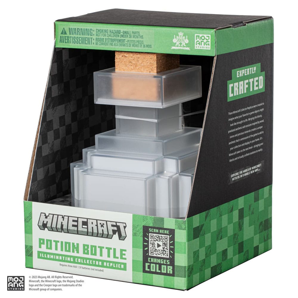Minecraft Replik Illuminating Potion Bottle 16 cm