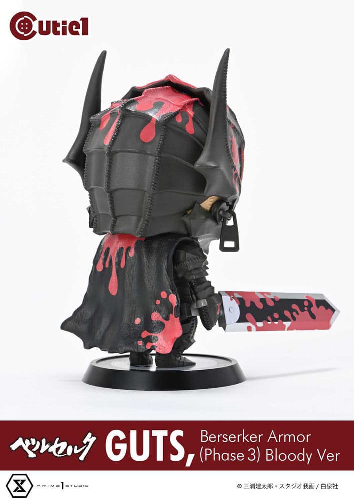 Berserk Cutie1 PVC Figur Guts Berserker Armor (Phase 3) Bloody Ver. 12 cm